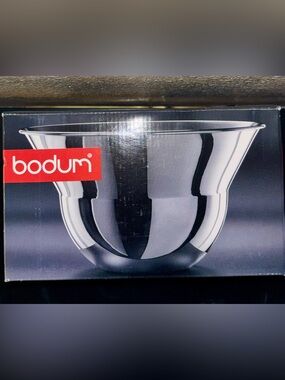 Vintage Bodum “Topee” Stainless Steel Party Bowl NOS